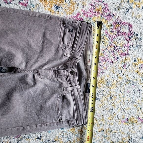 AG Adriano Goldschmied the Stevie Ankle Tan Jeans Size 27 - Picture 11 of 13